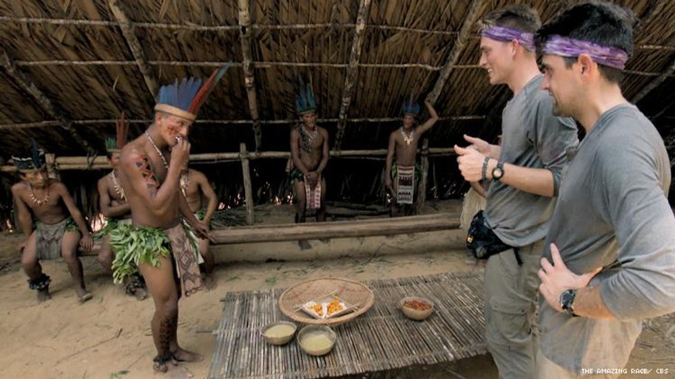 Will and James in Brazil