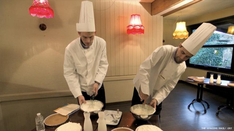 Will and James in Paris