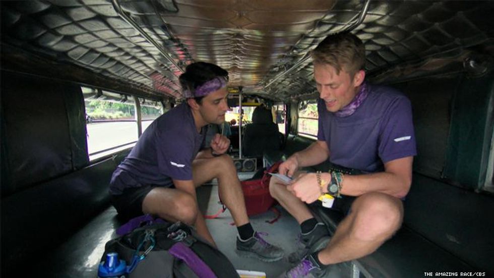 Will and James in Philippines