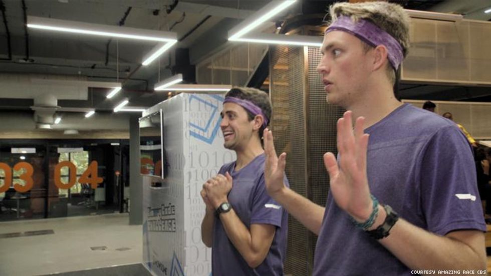 Will and James of 32nd The Amazing Race in India