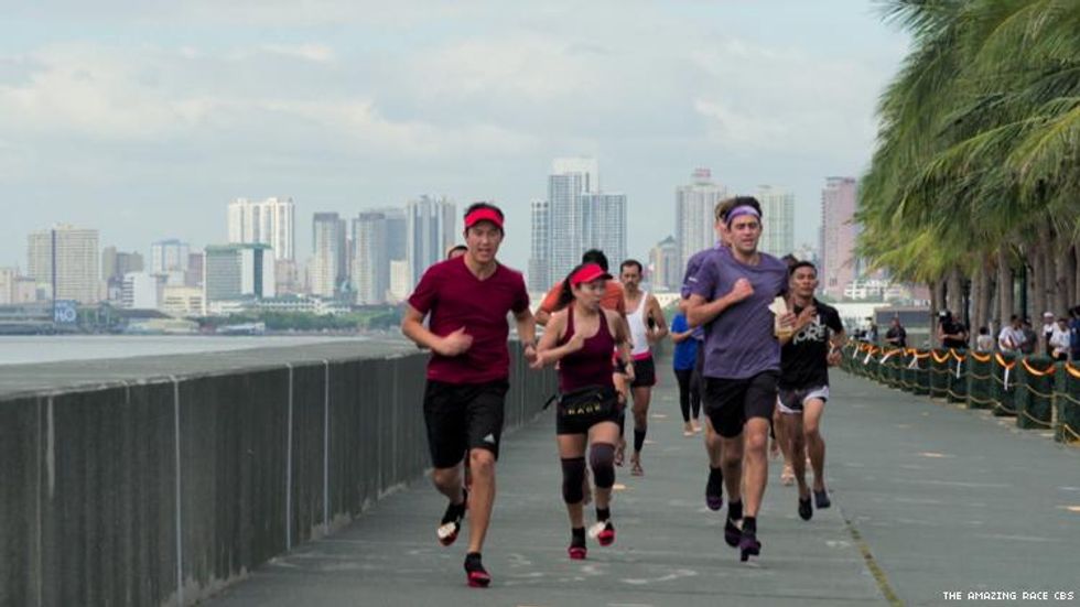 Will and James of 32nd The Amazing Race in Manila