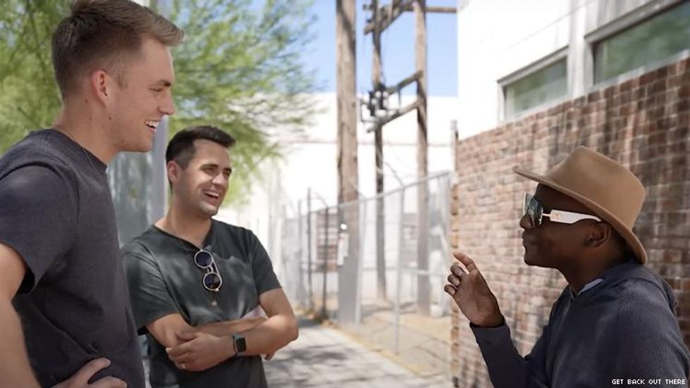 Will and James with Coco Montrese