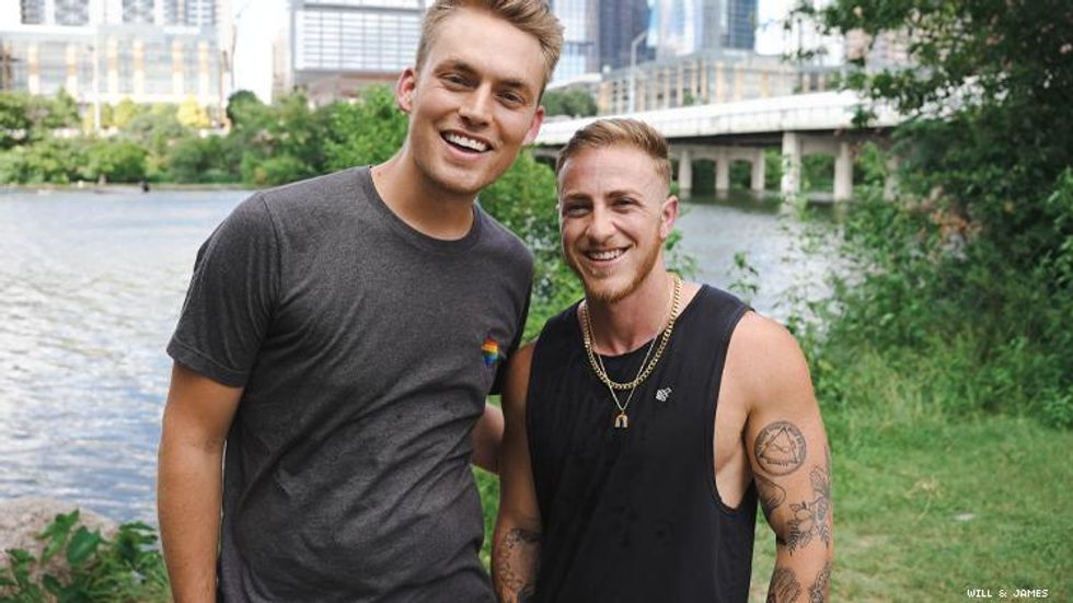 Will Jardell with Jordyn Pollack of Austin's Ziggy's Naturals