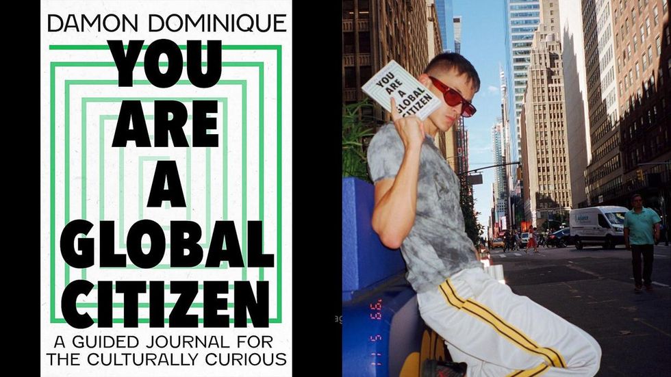 You are a Global Citizen book cover and author Damon Dominique