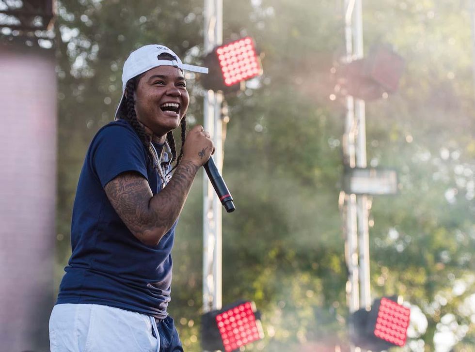 Young M.A performs at LA Pride