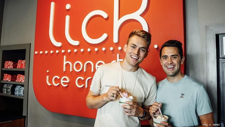 Will & James at Lick Honest Ice Creams in Austin