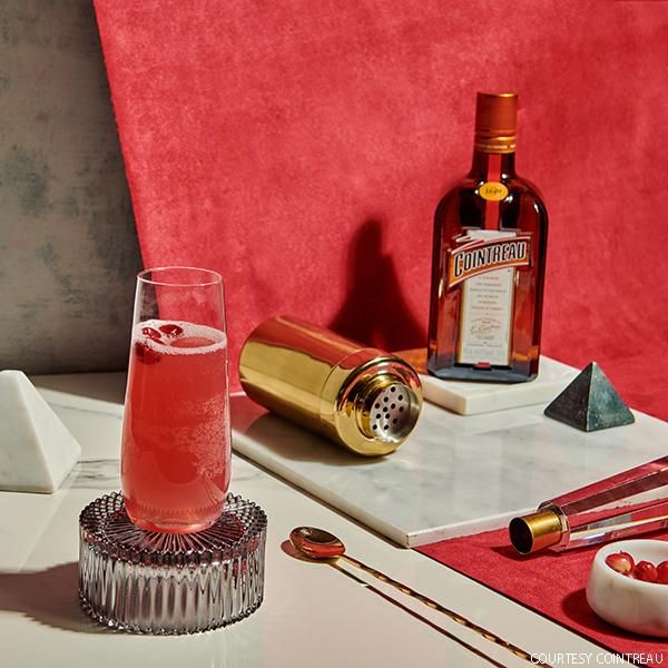 Dan Levy shares his recipe for the Sparkling Cosmopolitan using Cointreau