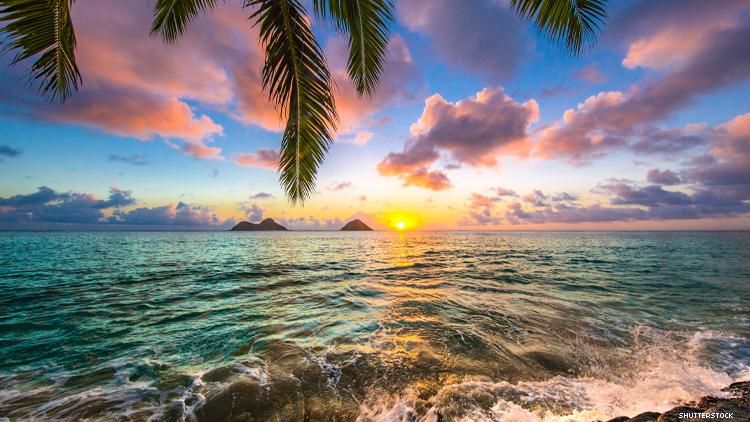 Kailua Hawaii sunrise