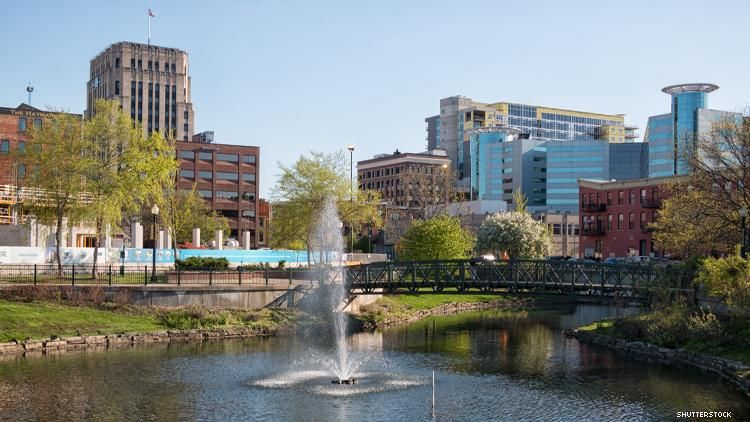 Kalamazoo city scape