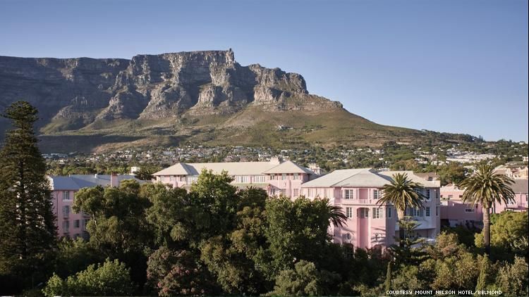 Mount Nelson Hotel in Cape Town
