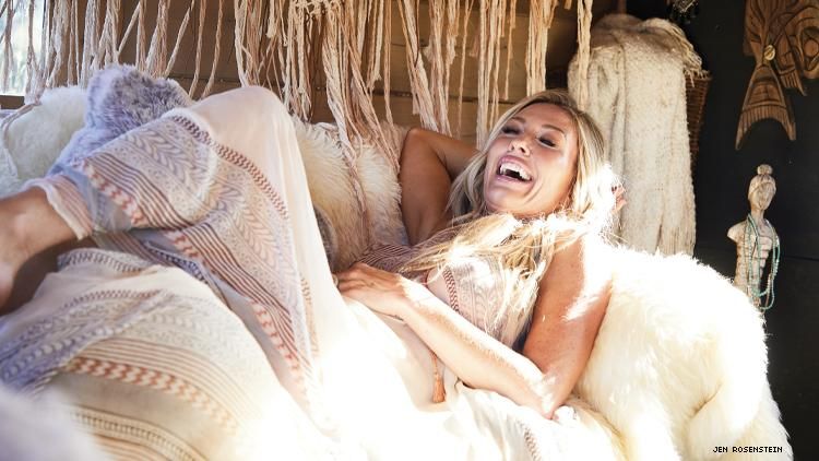 Real Housewives Braunwyn Windham-Burke in Out Traveler 