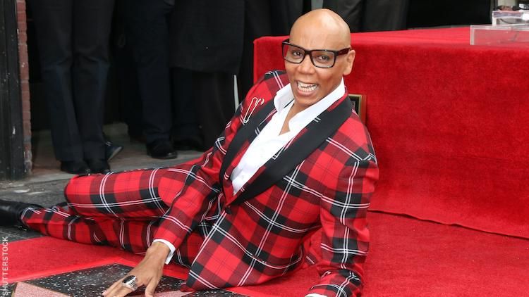 RuPaul getting Hollywood Walk of Fame. 