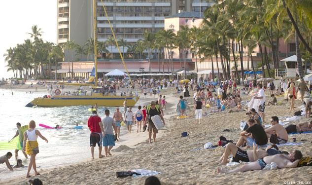 Waikiki Cleans Up for Tourists by Ticketing Homeless
