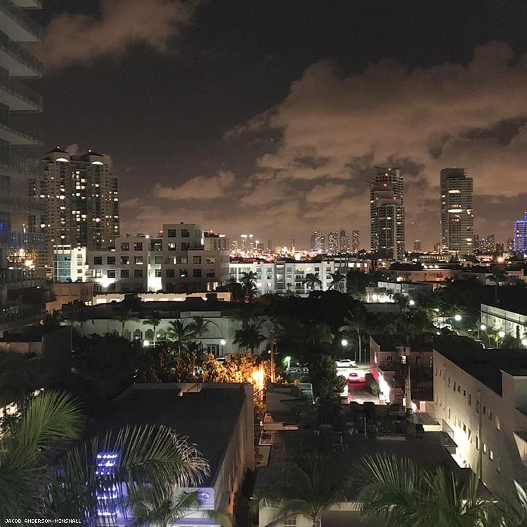 Miami Skyline Night 2