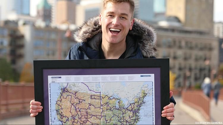 Mikah Meyer visited all 419 National Park Service site, but tells Out Traveler Minneapolis still holds his heart.