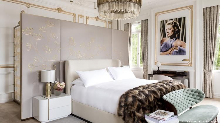 room inspired by Princess Grace in The Ritz-Carlton Hotel de la Paix