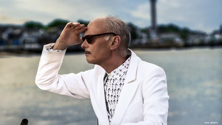 John Waters in Provincetown, photographed by Ron Amato