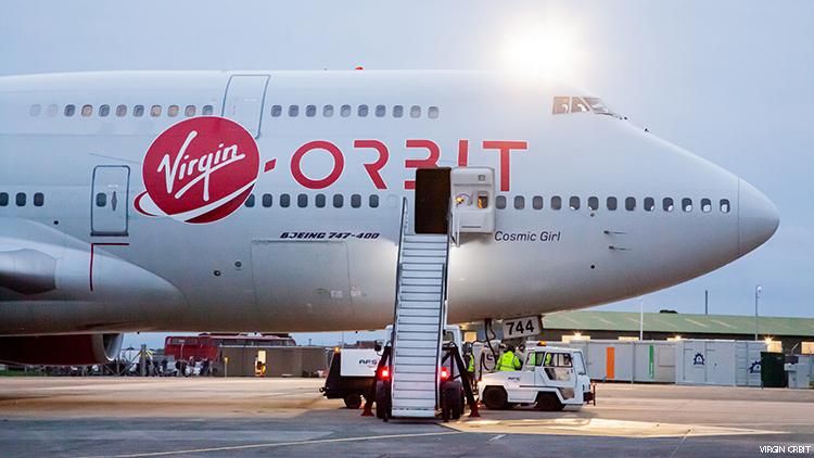 Virgin Boeing 747 to Launch Rocket Into Space