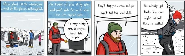 Fund This: Thoughts From Iceland Comic Book Travel Journey
