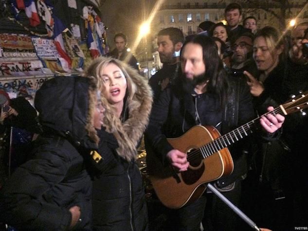 Madonna Performs Concert at Site of Paris Attacks