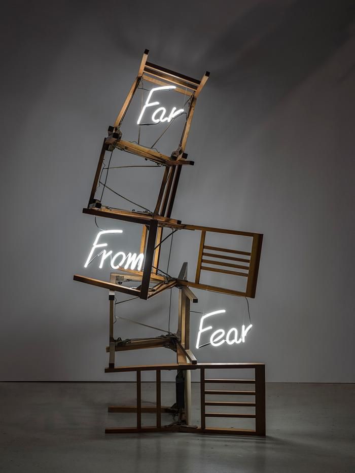 “Far From Fear” (2021) by Carl Hopgood in “Fragile World” at UTA Artist Space