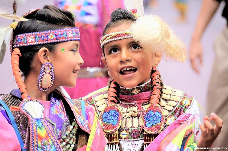 Native American children