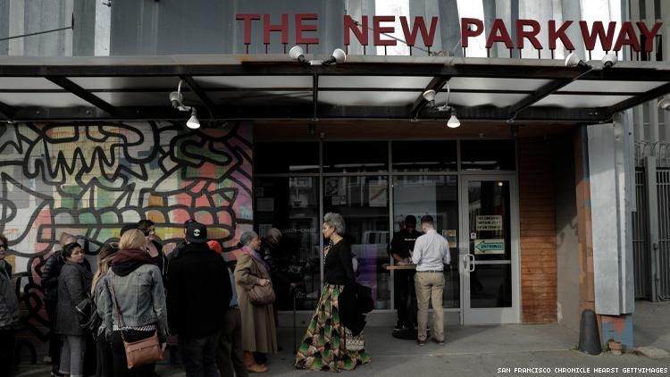 New Parkway Theater in Oakland