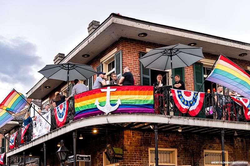 New Orleans is the number 9 domestic destination for Pride so far in 2022