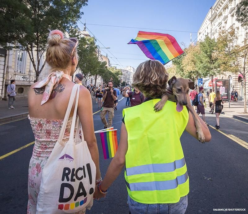 Sofia Pride in Bulgaria takes place June 18