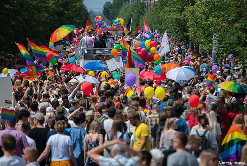 Baltic Pride takes place in Vilnius, Lithuania May 31 through June 5