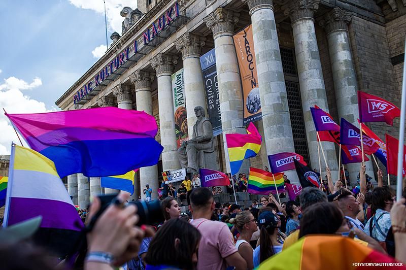 The combined Pride celebrations of Warsaw and Kyiv take place June 25